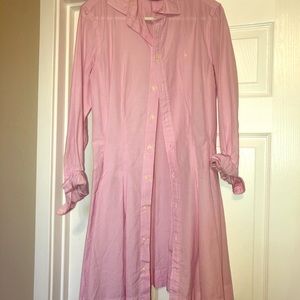 Ralph Lauren button down shirt dress.